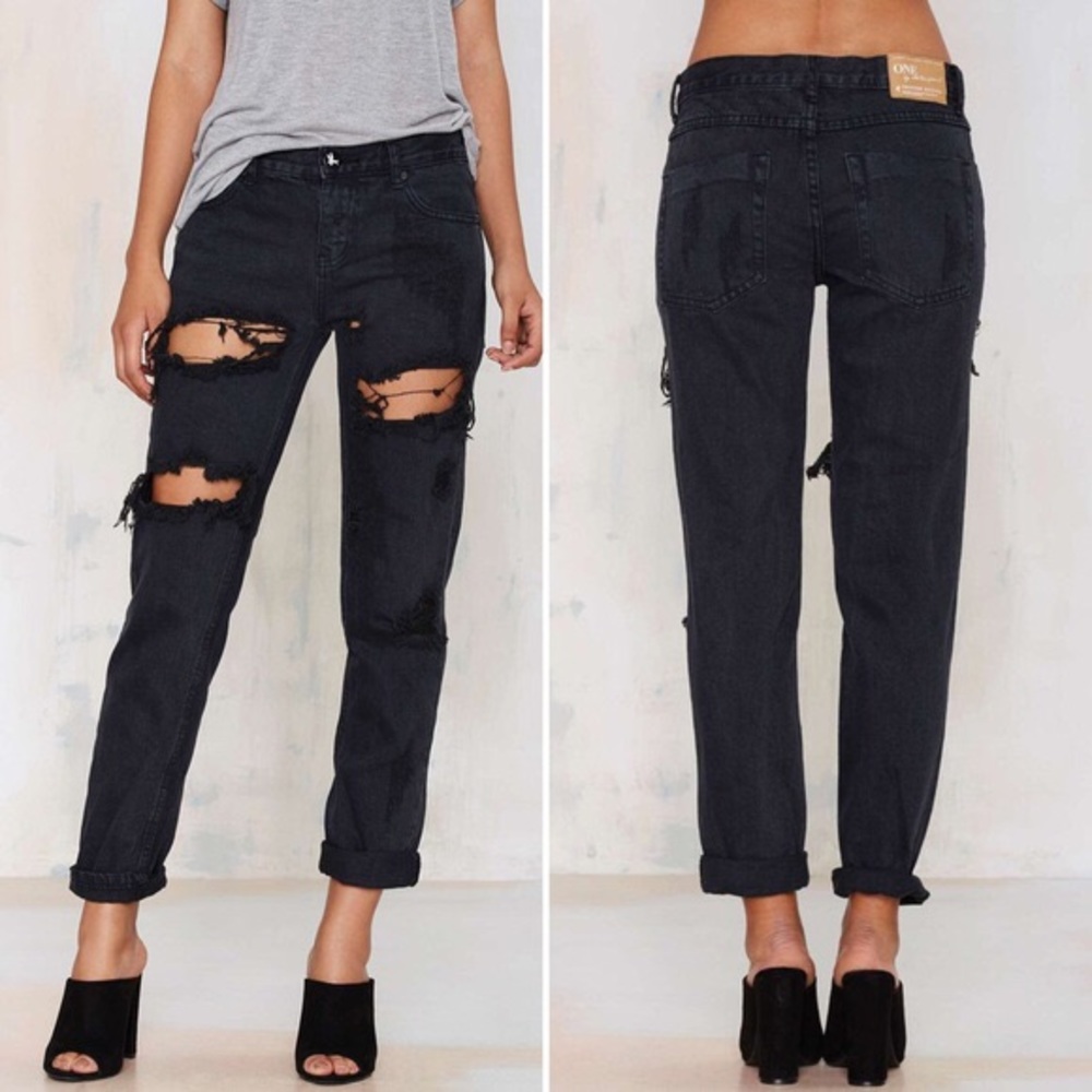 One Teaspoon Awesome Baggies black jeans